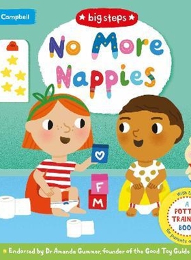 现货 No More Nappies:A Potty-Training Book