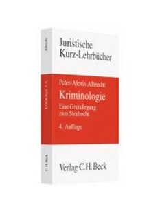 预订不退不换德语Kriminologie:Eine Grundlegung zum Strafrecht. Ein Studienbuch