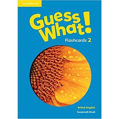 剑桥少儿小学英语系列 Guess What! Level 2 Flashcards (pack of 91) British English