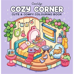 and Book Corner Calm Wyo 现货Cozy Coco Comforting All for Colouring 9780241764220 Ages