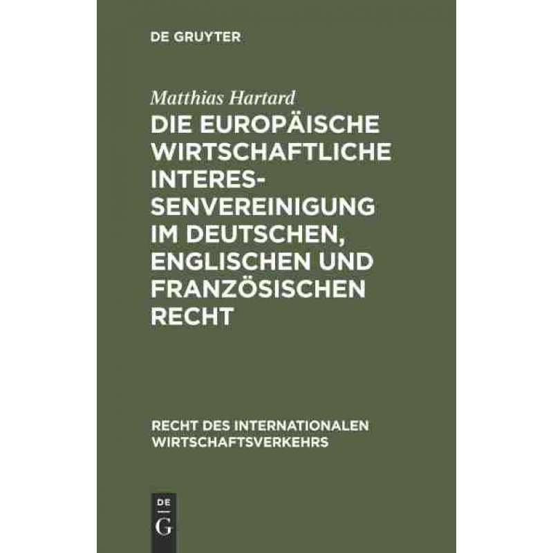 预订DEG Die Europ?ische wirtschaftliche Interessenvereinigung im deutschen, englischen und franz?sischen
