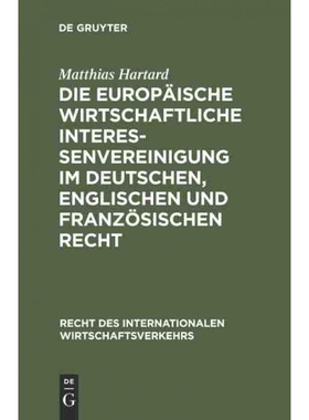 预订不退不换DEG Die Europ?ische wirtschaftliche Interessenvereinigung im deutschen, englischen und franz?sischen