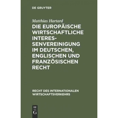 预订DEG Die Europ?ische wirtschaftliche Interessenvereinigung im deutschen, englischen und franz?sischen