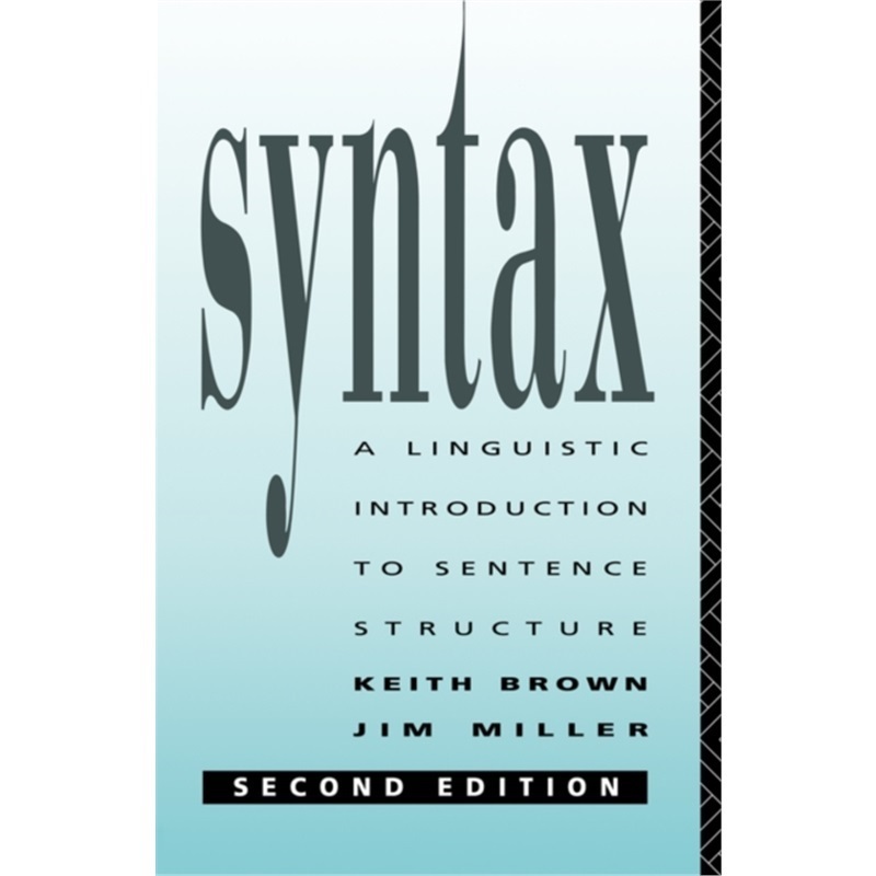 预订Syntax[9780415084215]