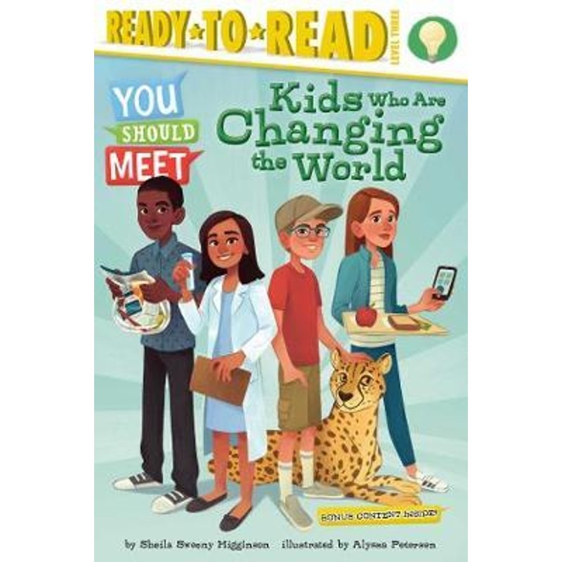 预订kids who are changing the world:ready-to-read level 3