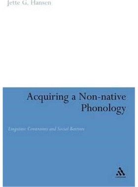 按需印刷Acquiring a Non-Native Phonology[9780826468628]