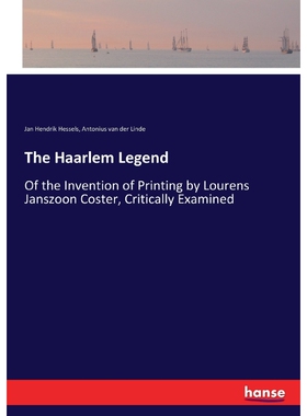 按需印刷不退不换The Haarlem Legend[9783337163228]