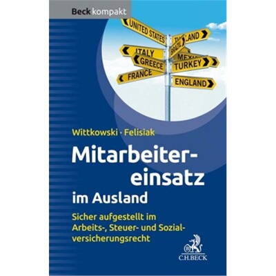 预订【德语】Mitarbeitereinsatz im Ausland[9783406742521]