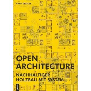 预订【德语】 Open Architecture:Nachhaltiger Holzbau mit System