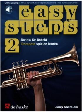 预订不退不换德语 Easy Steps 2 Trompete (DE):Mit Media-Online