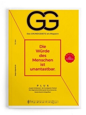 预订【德语】Das Grundgesetz als Magazin - Ausgabe 2020
