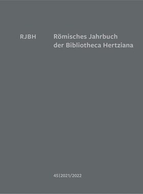 预订不退不换德语 Römisches Jahrbuch der Bibliotheca Hertziana:Band 45, 2021 - 2022