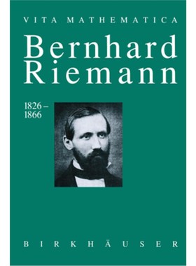 预订【德语】Bernhard Riemann 1826 - 1866:Wendepunkte in der Auffassung der Mathematik
