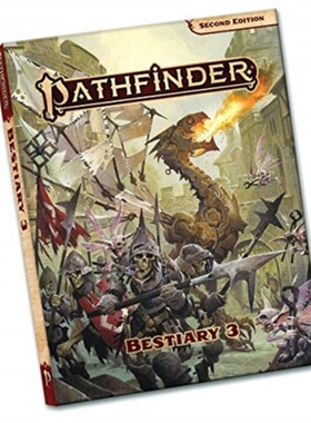 预订Pathfinder RPG Bestiary 3 Pocket Edition (P2)[9781640783485]