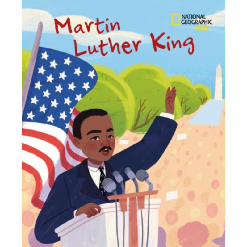 预订【德语】 Total Genial! Martin Luther King:National Geographic Kids 书籍/杂志/报纸 儿童读物原版书 原图主图