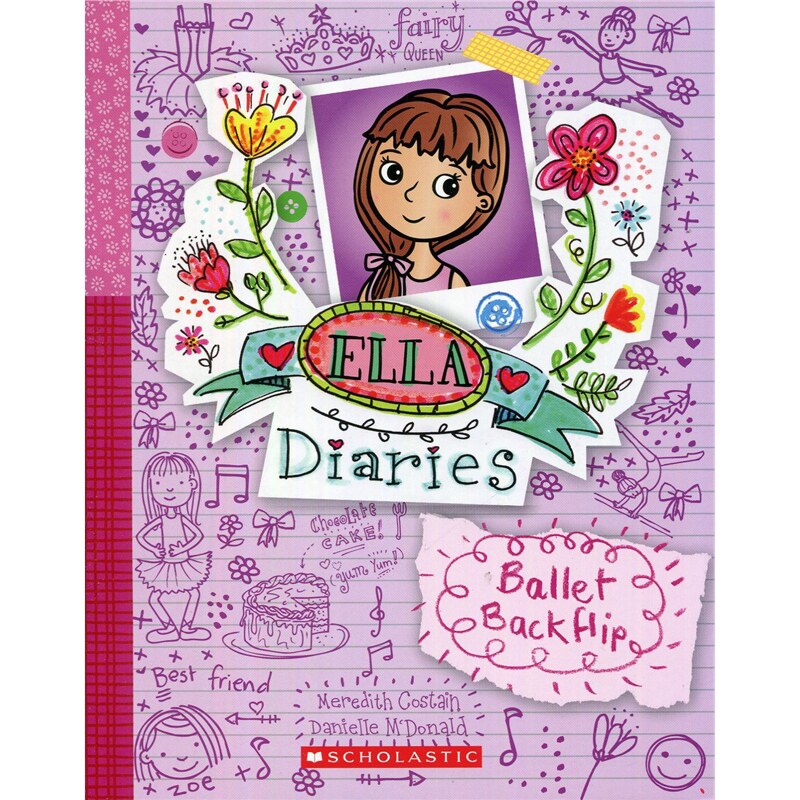 【外文书店】英文原版 艾拉日记ella diaries: ballet backflip 芭蕾