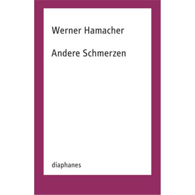 预订【德语】 Andere Schmerzen[9783035805024]