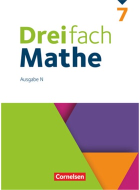 预订【德语】 Dreifach Mathe - Ausgabe N - 7. Schuljahr[9783060436705]