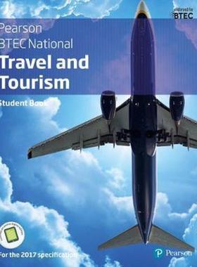预订BTEC Nationals Travel & Tourism Student Book + Activebook:For the 2017 Specifications