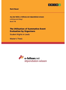 按需印刷The Utilisation of Summative Event Evaluation by Organisers[9783656491088]