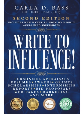 按需印刷不退不换Write to Influence![9780997593020]