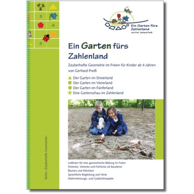 预订【德语】Ein Garten fürs Zahlenland:Zauberhafte Geometrie im Freien für Kinder ab 4 Jahr