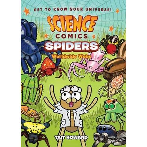 科学漫画系列 蜘蛛 Science Comics: Spiders 英文原版 【上海外文书店】