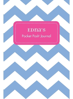 按需印刷Edna's Pocket Posh Journal, Chevron[9781524802974]