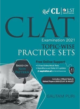 按需印刷CLAT 2021 Topic-Wise Practice Sets[9789390187782]