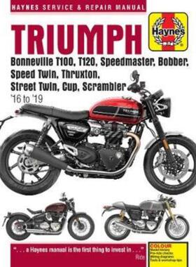 预订Triumph Bonneville T100, T120, Speedmaster, Bobber, Speed Twin, Thruxton, Street Twin, Cup, Scrambler (16 to 19):16