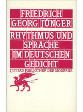 预订【德语】 Rhythmus und Sprache im deutschen Gedicht (
