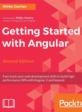 按需印刷Getting started with Angular - Second Edition[9781787125278]