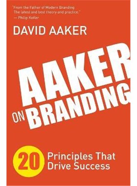 按需印刷不退不换Aaker on Branding[9781614488323]