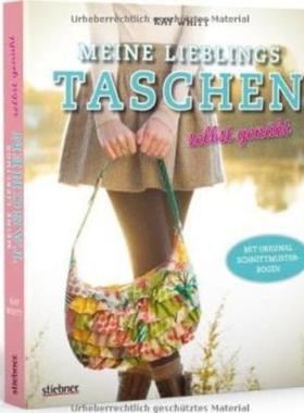 预订【德语】 Meine Lieblingstaschen selbst genäht - Mit Original-Schnittmusterbogen:Mi
