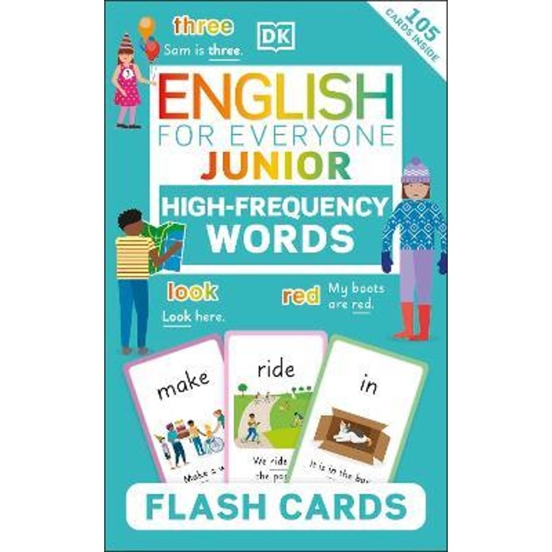 预订english for everyone junior high-frequency words flash cards