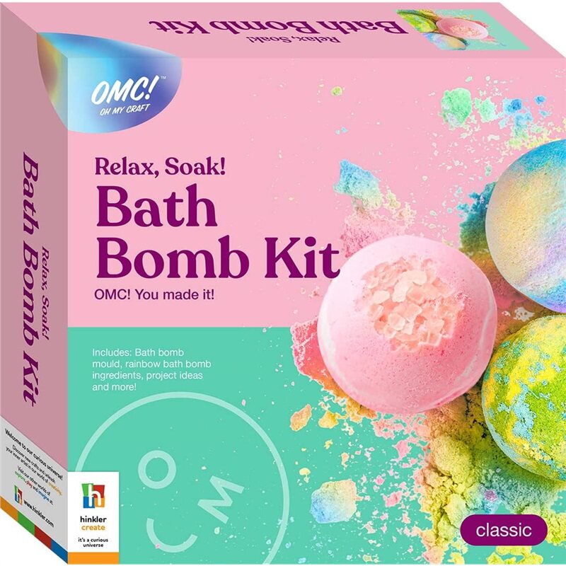 现货 OMC! Relax, Soak! Bath Bomb Kit OMC！放松浸泡！浴盐球套装 [9781488904141] 上海外文