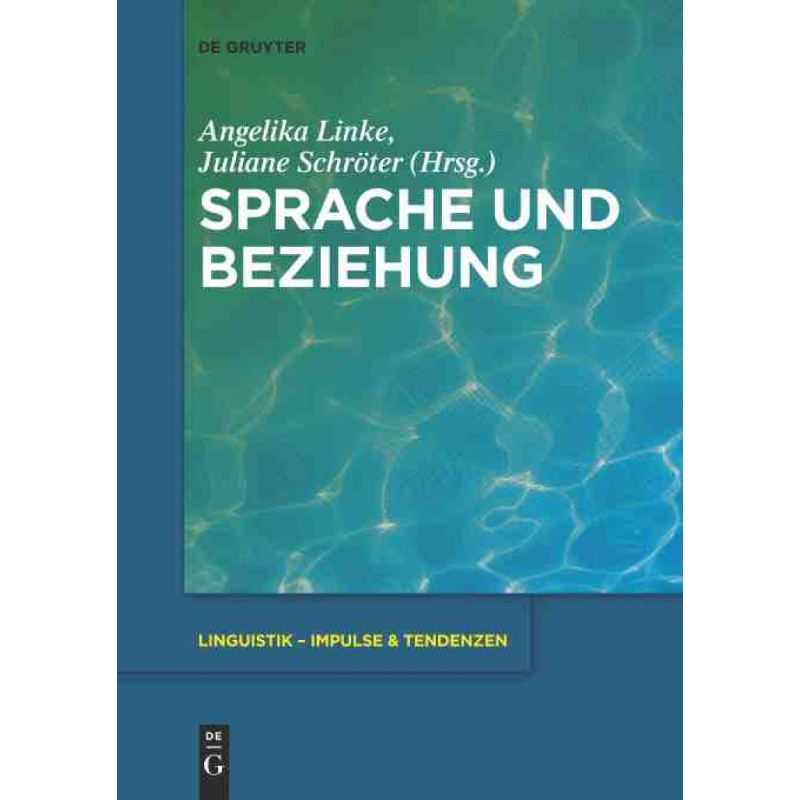 按需印刷DEG Sprache und Beziehung[9783110495829]