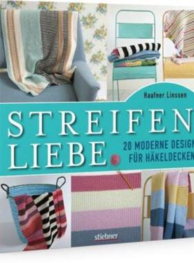 预订【德语】 Stripy Blankets to Crochet: