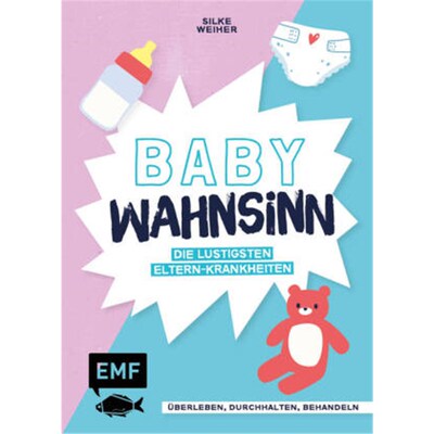 预订【德语】Baby-Wahnsinn!:Überleben, durchhalten, behandeln - die lustigsten Eltern-Krankh