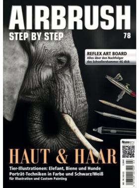 预订【德语】 Airbrush Step by Step 78:Haut & Haar