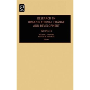 Organiz Change 按需印刷 Vol Dev Resrch
