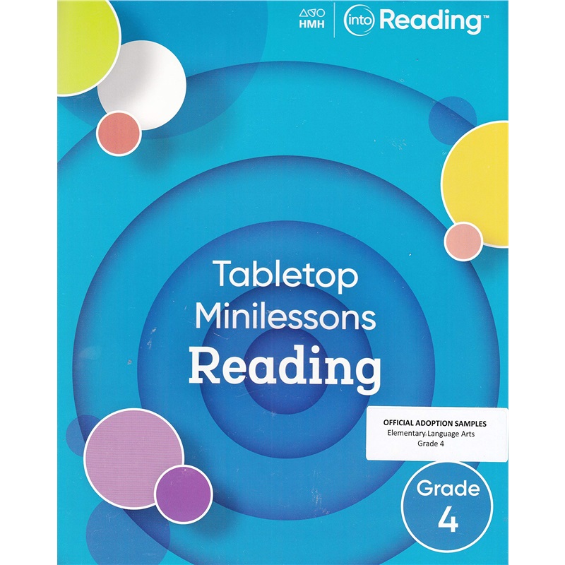 Into Reading Tabletop Minilessons: Reading