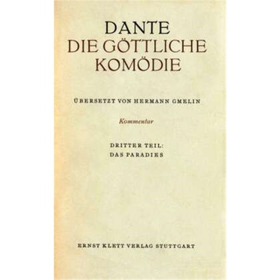 预订【德语】 Die Göttliche Komödie. Italienisch und Deutsch / Kommentar zur 