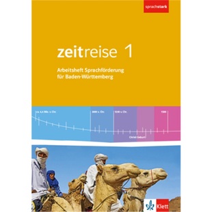 预订不退不换德语 Zeitreise 1. Differenzierende Ausgabe Baden-Württemberg Arbeitsheft Sp[9783124520449]