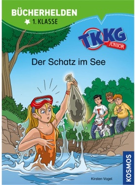 预订【德语】TKKG Junior, Bucherhelden 1. Klasse, Der Schatz im See[9783440172773]