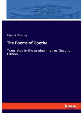 按需印刷不退不换The Poems of Goethe[9783348078429]