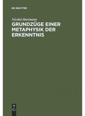 按需印刷DEG Grundzüge einer Metaphysik der Erkenntnis[9783111167275]