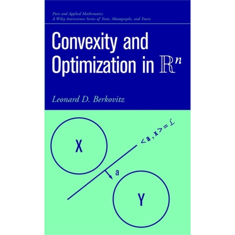 预订Convexity and Optimization in Rn[9780471352815]