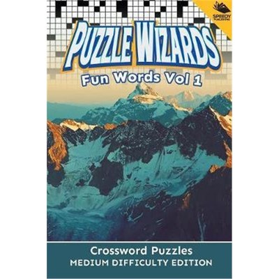 按需印刷不退不换Puzzle Wizards Fun Words Vol 1:Crossword Puzzles Medium Difficulty Edition[9781682802816]