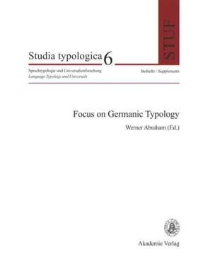 按需印刷DEG Focus on Germanic Typology[9783050041063]